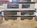 NOB Lionel 6-11712 Great Lakes Express Steam Locomotive Oil Tender 4 Car Set