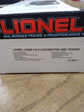 NOB Lionel 6-11712 Great Lakes Express Steam Locomotive Oil Tender 4 Car Set