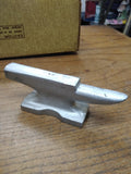 Vtg Aluminum Jewelers Leatherman's Anvil Tool Salesman's Sample 6" Blacksmith