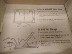 Vtg KALART Editor Viewer 8 Film Splicer Original Box with Paperwork Working!