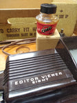 Vtg KALART Editor Viewer 8 Film Splicer Original Box with Paperwork Working!