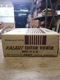 Vtg KALART Editor Viewer 8 Film Splicer Original Box with Paperwork Working!