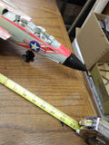 Vtg 1990 New Bright Grumman US NAVY F14 Tomcat Corded Remote Control Fighter Jet