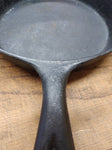 Vtg Lodge 3 Notch #5, 8" Cast Iron Skillet With Smoke Ring Sits Flat No Wobble