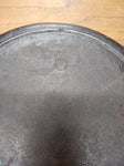 Vtg Lodge 3 Notch #5, 8" Cast Iron Skillet With Smoke Ring Sits Flat No Wobble