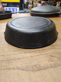 Vtg Lodge 3 Notch #5, 8" Cast Iron Skillet With Smoke Ring Sits Flat No Wobble