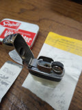 Vtg Scripto Vu Windguard Lighter "Live Better Electrically" w/Tin and Paperwork