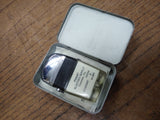 Vtg Scripto Vu Windguard Lighter "Live Better Electrically" w/Tin and Paperwork