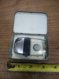 Vtg Scripto Vu Windguard Lighter "Live Better Electrically" w/Tin and Paperwork