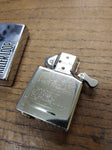 Vtg 2002 Zippo Cigarette lighter Killer Loop Unfired Sparks Nice Snap Minty!