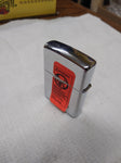 Vtg 1997 Zippo MERRY CHRISTMAS Jingle Bells and Holly Unfired Cigarette Lighter
