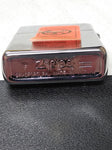 Vtg 1997 Zippo MERRY CHRISTMAS Jingle Bells and Holly Unfired Cigarette Lighter