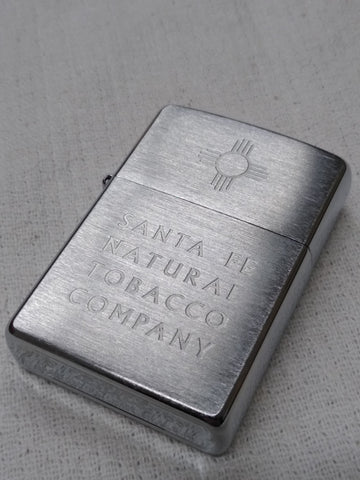 Vtg 2003 Zippo Santa Fe Natural Tobacco Company Unfired Cigarette Lighter