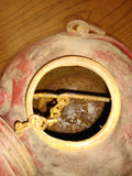 Antique Vtg Pennsylvania Railroad Water Oil Kerosene Red Can PRR Logo Screw Cap