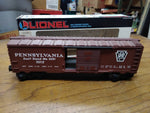 Vtg Lionel O-O27 Gauge Rolling Stock PRR Pennsylvania Box Car 6-19212 Train