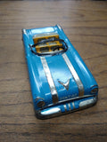 Vtg Tin Toy Litho Pontiac Convertible Car Japan Trade Mark K Kokyu Rare Race
