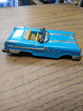 Vtg Tin Toy Litho Pontiac Convertible Car Japan Trade Mark K Kokyu Rare Race