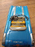 Vtg Tin Toy Litho Pontiac Convertible Car Japan Trade Mark K Kokyu Rare Race