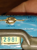 Vtg Tin Toy Litho Pontiac Convertible Car Japan Trade Mark K Kokyu Rare Race