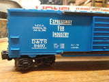 Vtg Lionel O-O27 Gauge LCCA Double Door Box  6-9460 Original Box Railroad Train
