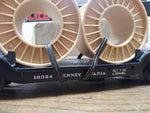 Vtg NOS Lionel O-O27 Gauge Pa Depressed Flatcar w/Cable Reels 6-16324 Train