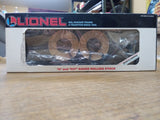 Vtg NOS Lionel O-O27 Gauge Pa Depressed Flatcar w/Cable Reels 6-16324 Train