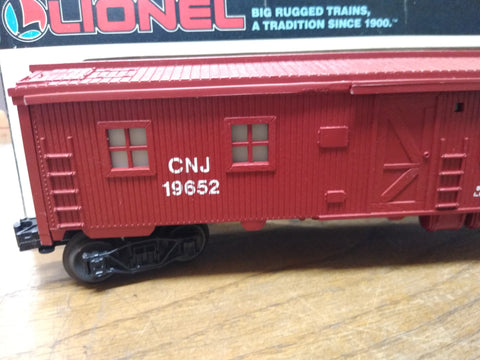 Vtg Lionel O-O27 Gauge Jersey Central Bunk Car 6-19652 w/Box Railroad Train Nice