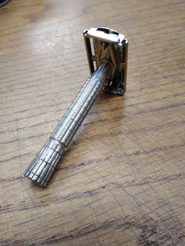 Vtg Gillette Flare Tip Super Speed Safety Razor 1958 D2 Excellent Condition
