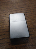 Vtg 2013 Zippo Satin Chrome Cigarette Lighter Matching Insert A+Shape Nice Snap!