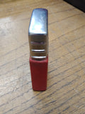 Vtg Wind Master CANFIELD MOUNTING SERVICE Red Cigarette Lighter Nice Snap!