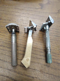 Vtg 3 Pc Safety Razor Clean Up Lot 1951 Gillette 2 x Gem Micromatic Good Shaves!