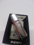 NOS 2015 Sealed Zippo Street Chrome Cigarette Lighter w/Box Mint Condition!