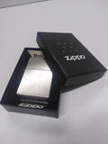 NOS 2015 Sealed Zippo Street Chrome Cigarette Lighter w/Box Mint Condition!