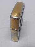 Vtg 1995 Zippo Golden Tone Black Ultralite Cigarette Lighter Not Engraved!