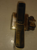 Vtg 1995 Zippo Golden Tone Black Ultralite Cigarette Lighter Not Engraved!