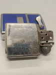 Vtg 1982 Zippo Chrome Blue Ultralite Cigarette Lighter Not Engraved!
