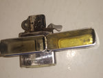 Vtg 1982 Zippo Chrome Blue Ultralite Cigarette Lighter Not Engraved!