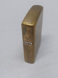Vtg 2015 Zippo Brushed Brass Cigarette Lighter Great Shape Nice Snap!