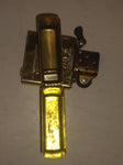 Vtg 2015 Zippo Brushed Brass Cigarette Lighter Great Shape Nice Snap!