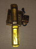 Vtg 2015 Zippo Brushed Brass Cigarette Lighter Great Shape Nice Snap!