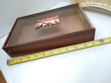 Vtg Dutch Masters Showcase 34 Fine Cigar Box Counter Display With Inserts Cedar