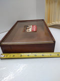 Vtg Dutch Masters Showcase 34 Fine Cigar Box Counter Display With Inserts Cedar