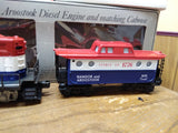 Vtg NOS Lionel 6-8665 GP-9 Bangor Aroostook Diesel Locomotive Caboose Orig Box!