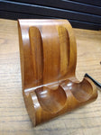 Vtg 3 Piece Pipe and Stand Lot 2 x Brewster Dripless Pipe Italy Very Good Cond