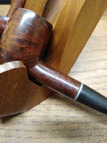 Vtg 3 Piece Pipe and Stand Lot 2 x Brewster Dripless Pipe Italy Very Good Cond