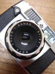 Vtg Agfa Color Agnar 35 mm 1 : 2.8 / 45 Film Camera With Leather Case