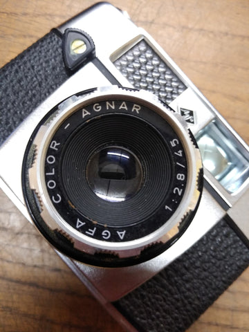 AGFA Color-Agnar 45mm f/2.8 NEX-E用美品 Agfa Silette & Color-Agnar 45mm f2.8 Review - 50mmF2