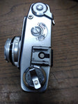 Vtg Agfa Color Agnar 35 mm 1 : 2.8 / 45 Film Camera With Leather Case
