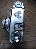 Vtg Agfa Color Agnar 35 mm 1 : 2.8 / 45 Film Camera With Leather Case