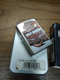 Vtg Sealed NOS 2006 Zippo Harley Davidson Motorcycles Rattle Snake In Box